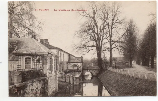 JUVIGNY - Marne - CPA 51 - le Chateau, les commons