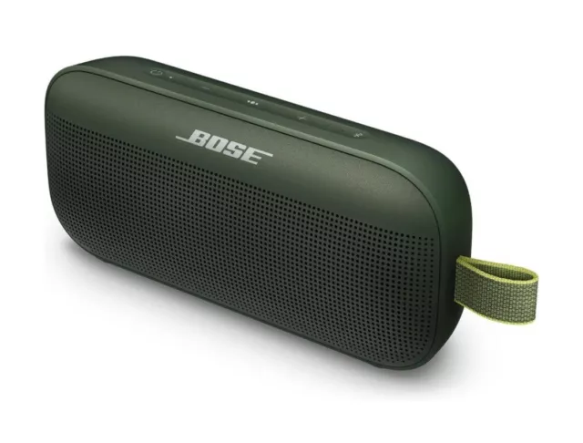 BOSE SOUNDLINK FLEX Bluetooth Waterproof Portable Speaker Cypress Green ...