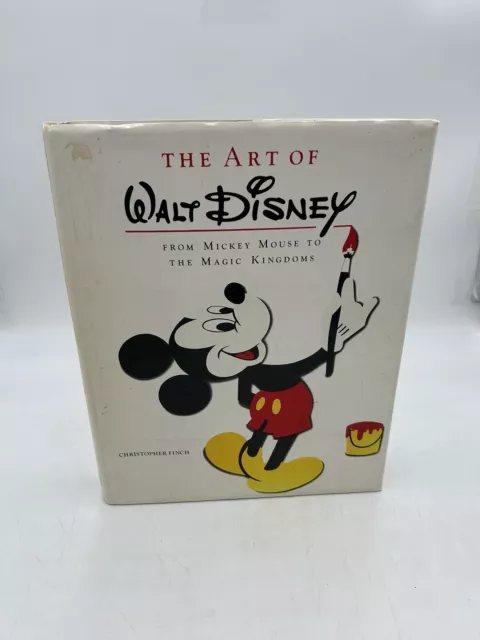 The Art Of Walt Disney From Mickey Mouse To The Magic Kingdoms  Chris Finch #R