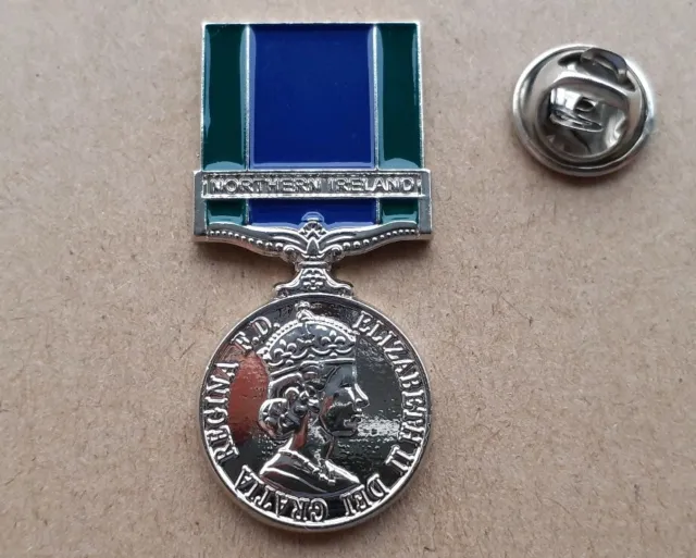 Northern Ireland General Service Medal Pin Badge Army Navy Air Force Veteran Pin