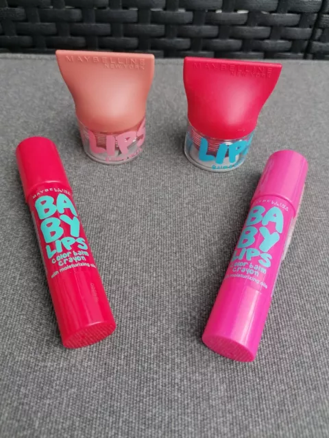 1 x oder 3 x Maybelline  Balm & Blusch Baby Lips Lippenstift Lippenpflege