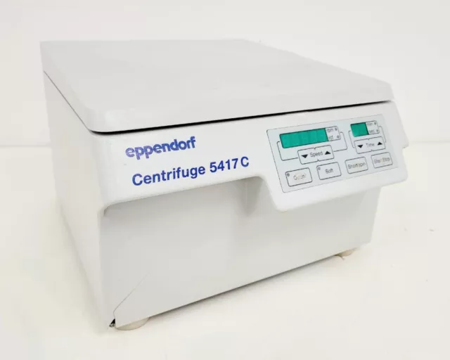 Eppendorf 5417C Benchtop Centrifuge Avec Aerosoltight Ge 035 11/01 Rotor Labo