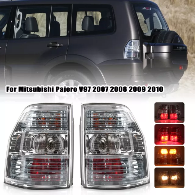 Left+Right Side Rear Tail Light For Mitsubishi Pajero Shogun MK4 V97 NS 2006-17