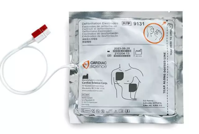 Cardiac Science G3 Adult Electrodes- 9131-01