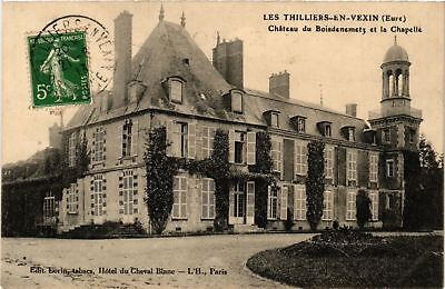 CPA AK Les THILLIERS-en-VEXIN - Chateau du Boisdementz et la Chapelle (656419)