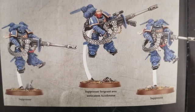 Punte Lanciamissili Space Marines – Warhammer 40k – X3 – Ultramarines – UK