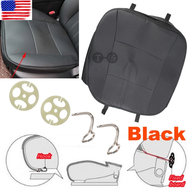 Front Seat Cover Half/Full Surround Chair Cushion Mat Pad Auto Car PU Leather