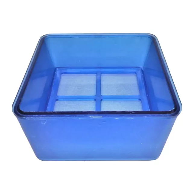 6" x 6" Blackworm Keepers, Screened for Easy Cleaning.  Holds up to Six Ounces