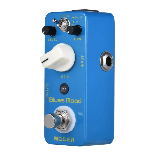 MOOER Blue Mood Blues Style Overdrive Pedale d&#39;effet de guitare 2 modes G2B5