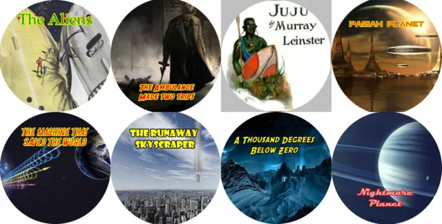 MURRAY LEINSTER Lot of 8 / Mp3 (READ) CD Audiobooks
