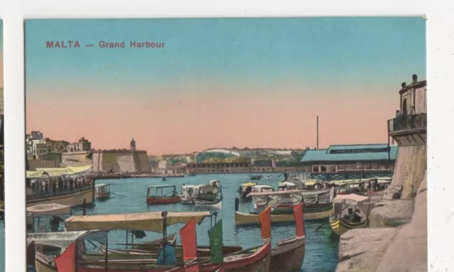 Malta, Grand Harbour Postcard #2, B145