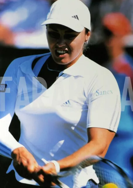 Altes Pressefoto Tennis, Martina Hingis, Miami, 2001, Druck 20 X 30 CM