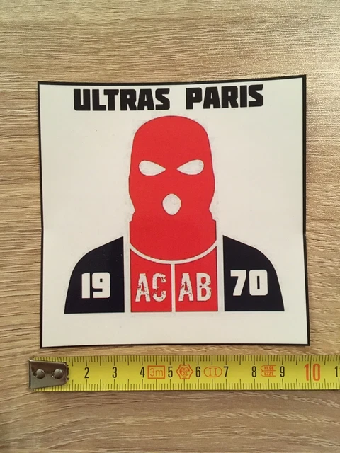 Stickers Ultras Paris Lot de 100