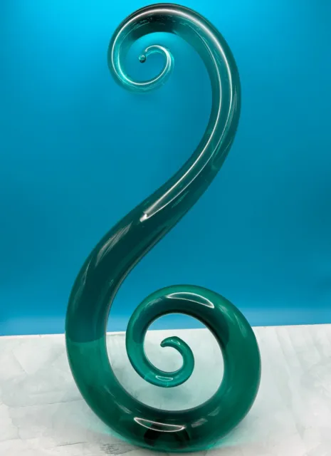 Vintage Decorative Art Glass Swirl Murano Style