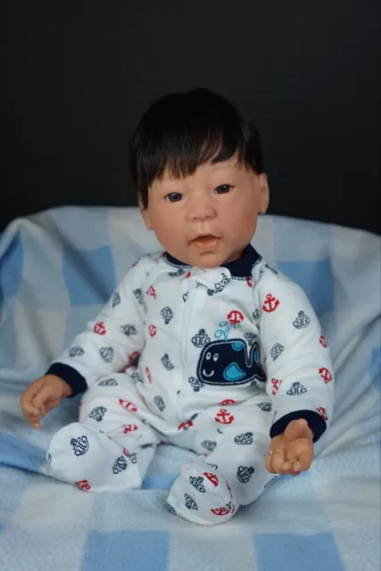20” Lee Middleton Original Baby Doll By Reva Schick Face Mold: 010502 #247/350 2