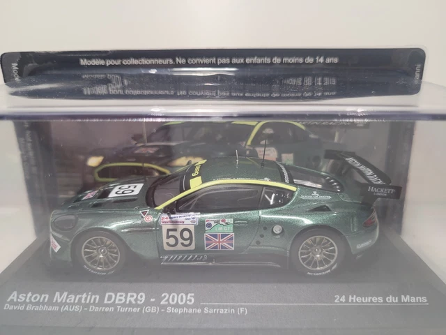 Miniature Aston Martin DBRS9 N°69 - Le Mans 2006 - Échelle 1/43 Par IXO