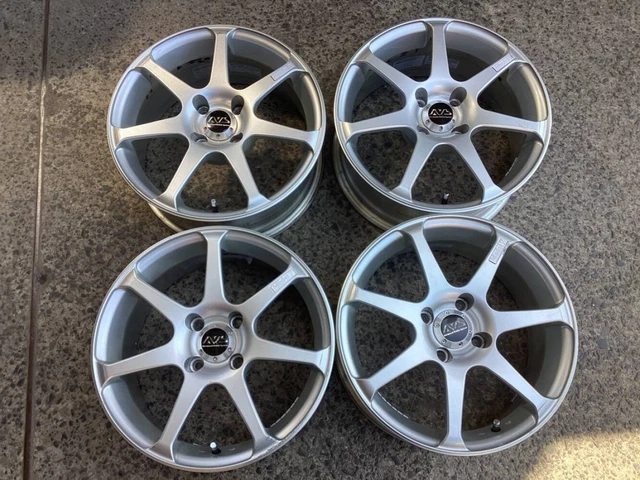 JDM Wheels YOKOHAMA A.V.S MODEL 7 15inch 6.5J 35 PCD100 4 holes Set of 4