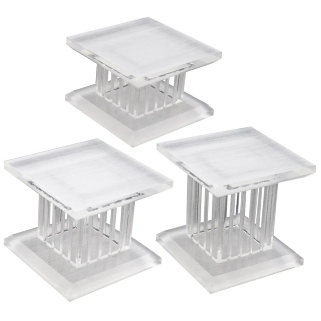 3pcs tavolo tavolo esposizione per figurina multiuso Piedistallo del