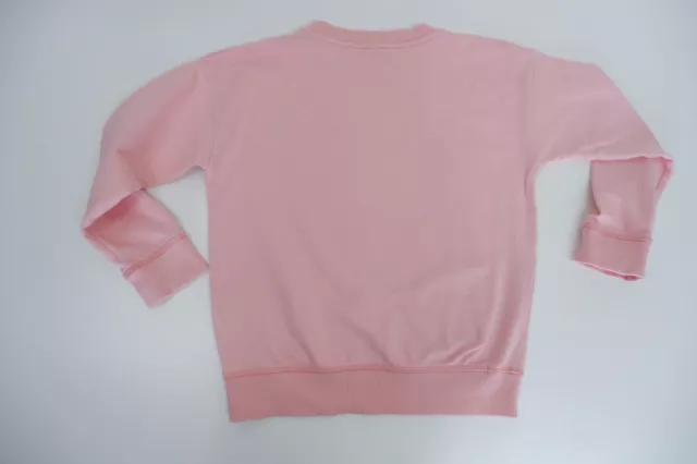 Kenzo Girls Jumper Sweatshirt Age 10 Yrs Pink Printed Long Sleeve 3