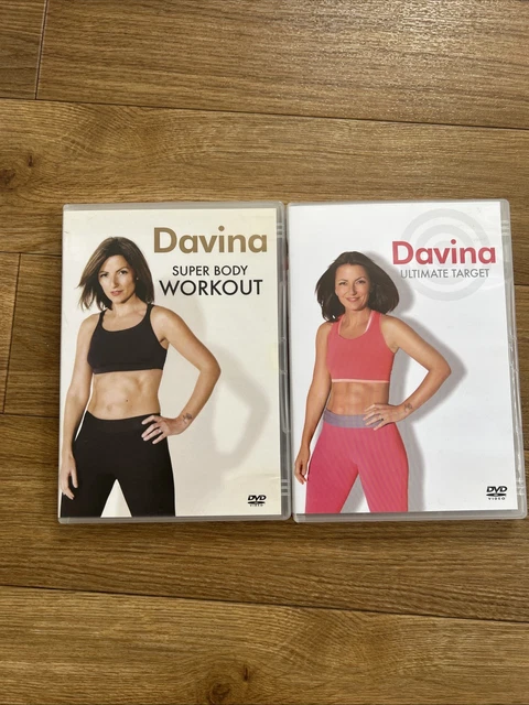 DAVINA MCCALL FITNESS DVD Ultimate Target And Super Body Workout Bundle davina-mccall-fitness-dvd-ultimate-target-and-super-body-workout-bundle