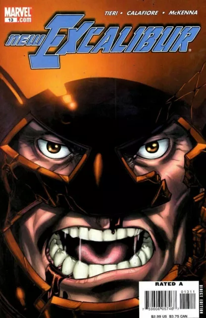 New Excalibur #13 Comic 2007 - Marvel Comics - Captain Britain Juggernaut X-Men