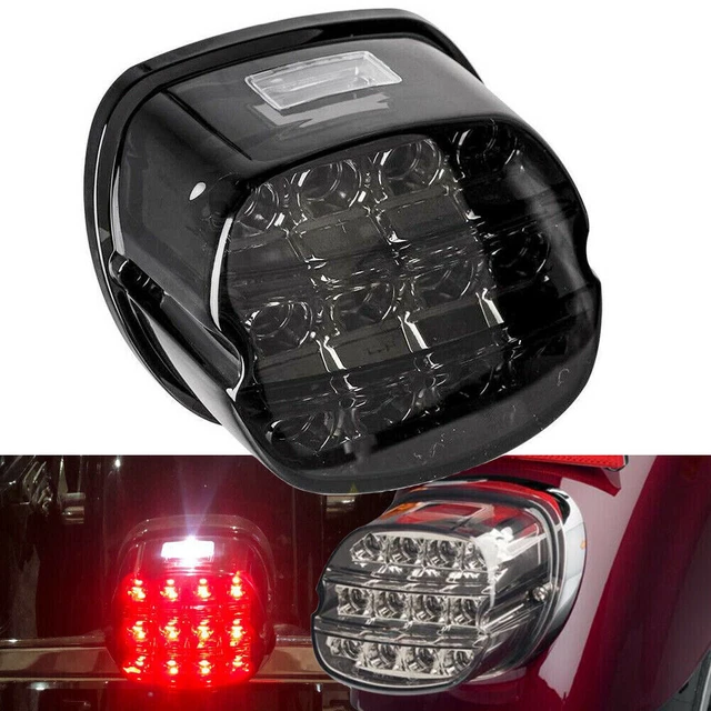 Guardabarros Trasero Extendido Con LED Para Harley Touring Road King 97-08 - 4 Piezas, Iluminación Extra