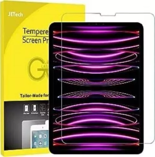 JETech Tempered Glass Screen Protector For Ipad 10.9/11 Inch New