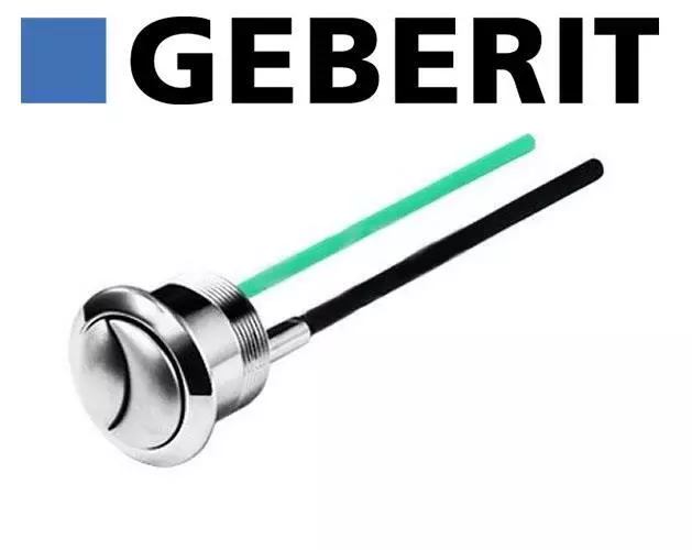 Geberit 261.200.00.1 Impuls 250 Twico 1 Dual Flush Chrome Toilet Push Button