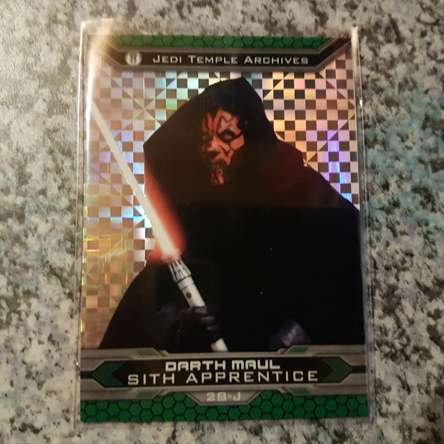 Topps Star Wars carta prospettive cromate 2015 prisma rifrattore parallelo limitato