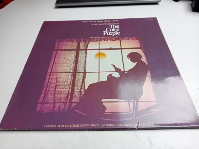 The Colour Purple-Quincy Jones-OST-2xLP-Qwest-VG+/VG