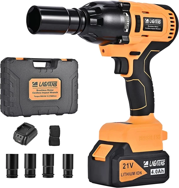 Avvitatore ad Impulsi, coppia elevata 750 NM 2200 giri/min, motore senza spazzol