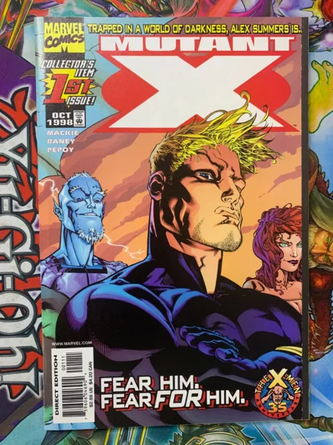 Mutant X #1  Collector's 1st Marvel Comics October 1998