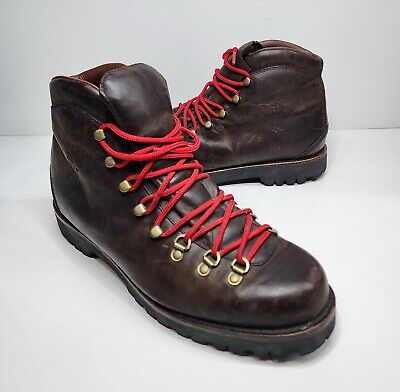Ralph Lauren Polo 12 D Acworth Dark Brown Leather Mountaineering Hiking Boots