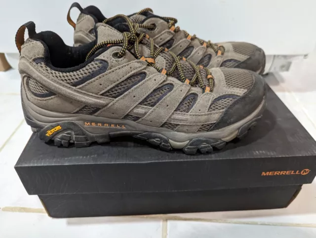 MERRELL MEN’S MOAB 2 Vent Hiking Shoes, Walnut Color - Size 9.5 Medium ...