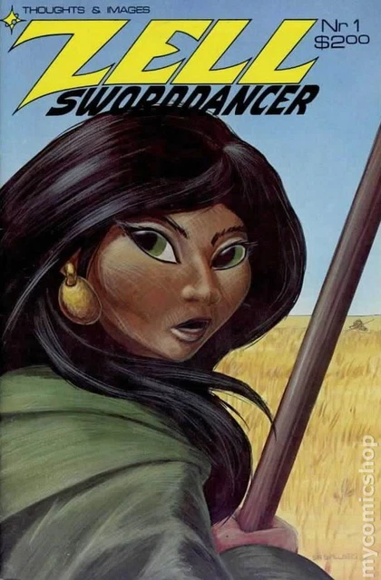 Zell Sworddancer #1 FN/VF 7.0 1986 Stock Image