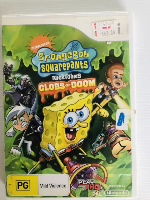 Jogo Nickelodeon Spongebob Squarepants Globs of Doom PS2 em