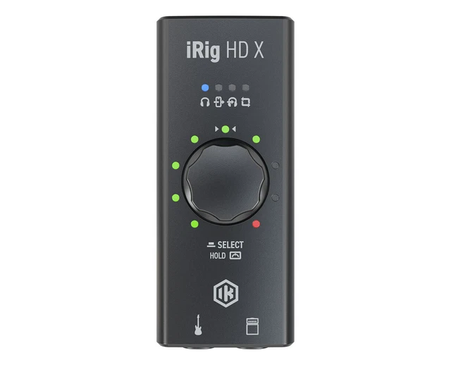 IK Multimedia iRig HD X Universal Guitar & Livestreaming Audio Interface IK Multimedia iRig HD X Universal Guitar & Livestreaming Audio Interface