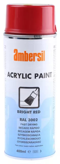 1 pcs - Ambersil 400ml Red Gloss Spray Paint