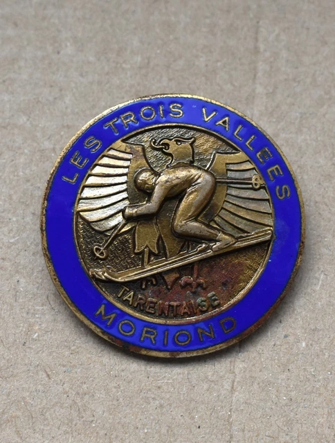 Pour collectionneur, Bel Insigne médaille ski ESF Flocon RARE fabrication Martineau Saumur - Collection Pour collectionneur, Bel Insigne médaille ski ESF Flocon RARE fabrication Martineau Saumur - Collection
