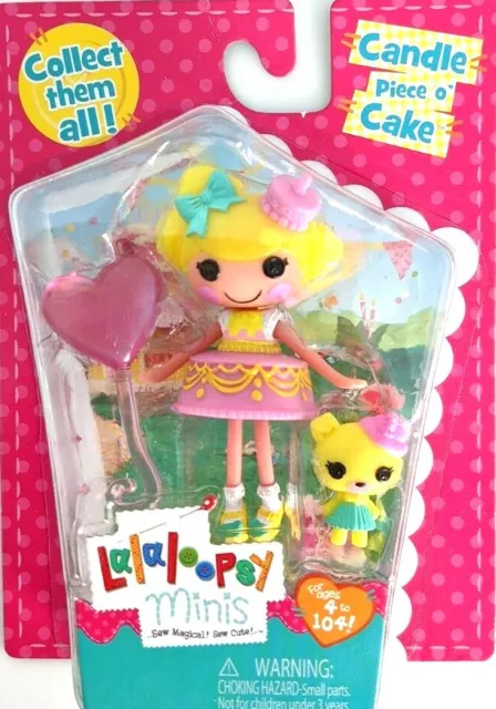 Lalaloopsy Minis Candle Piece O Cake Figure Doll Playset Kids Toys Girls