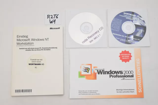 Microsoft Windows NT 2000 Professional Ex. Bundeswehr