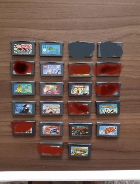 20 Nintendo Gameboy Advance Spiele Konvolut