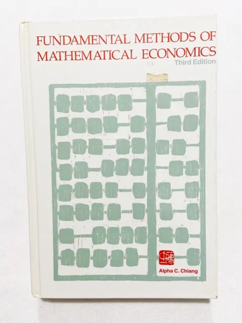 Fundamental Methods of Mathematical Economics, 3rd Edition, Alpha C Chiang, Acce