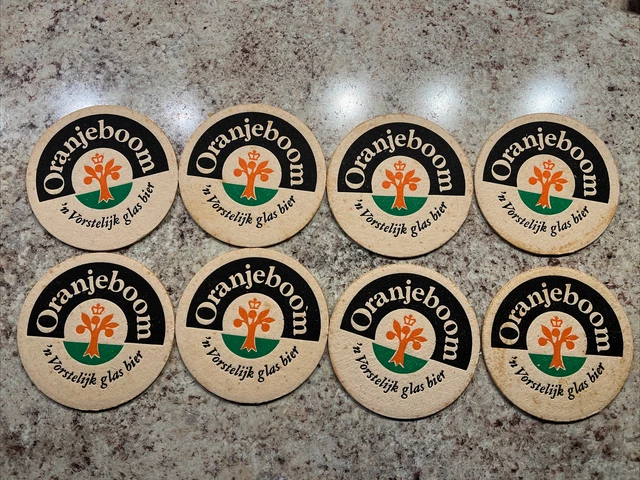 Oranjeboom Bier Drinks Beer Coster Mat Vintage Lot Of 8