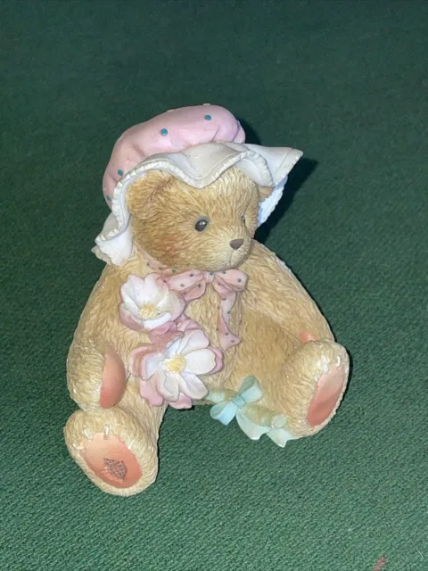 2002 Cherished Teddies Magnolia #726206 Enesco A Noble Friend Figurine Spring#A5