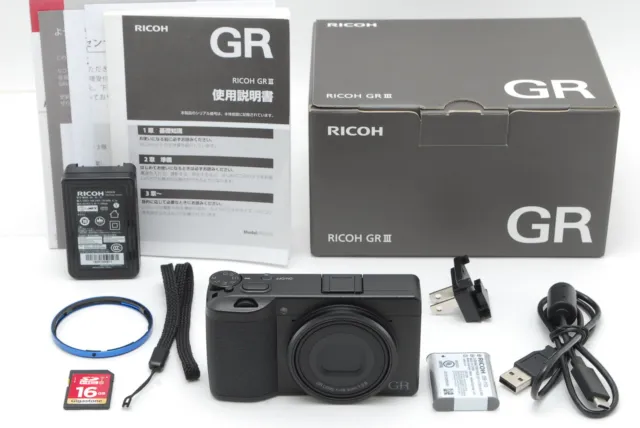 [Top MINT] RICOH GR III GRIII 24.2MP Compact Digital Camera with Box From JAPAN