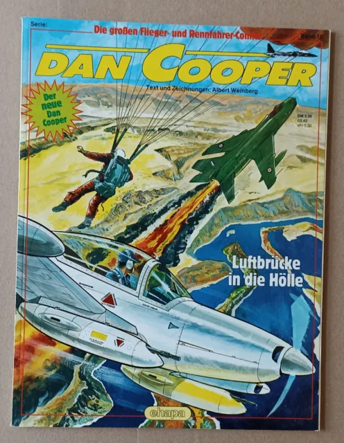 Dan Cooper, Flieger-/Rennfahrer-Comic Nr. 10, SC, Sammlerzustand