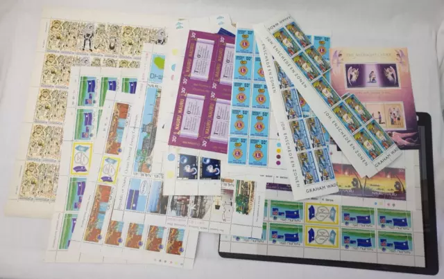 Australian Pacific Islands Stamp Whole And Part Sheet Mini Sheet Collection