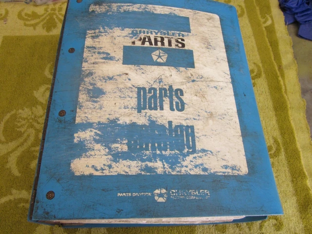 Mopar 1974 Dodge Plymouth Chrysler  ORIGINAL parts book