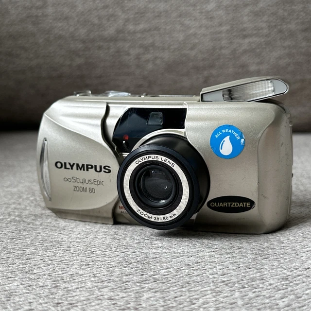 OLYMPUS INFINITY STYLUS Epic Zoom 80 Point And Shoot Film Camera 29.99